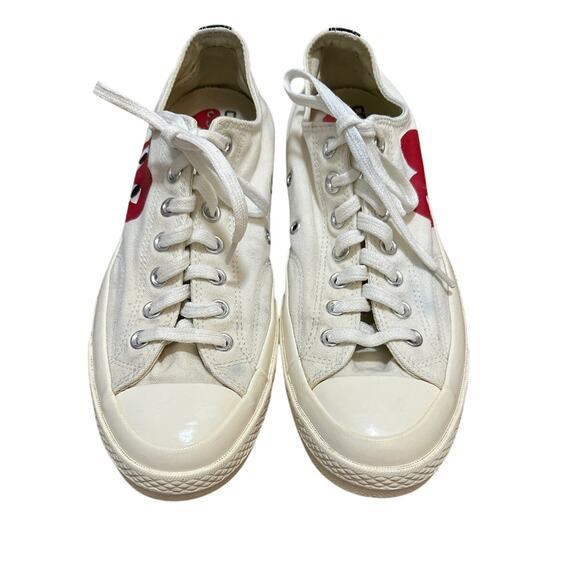 Converse x PLAY Comme des Garçons Chuck 70 **flawed** Size M10 W12 - Picture 1 of 11